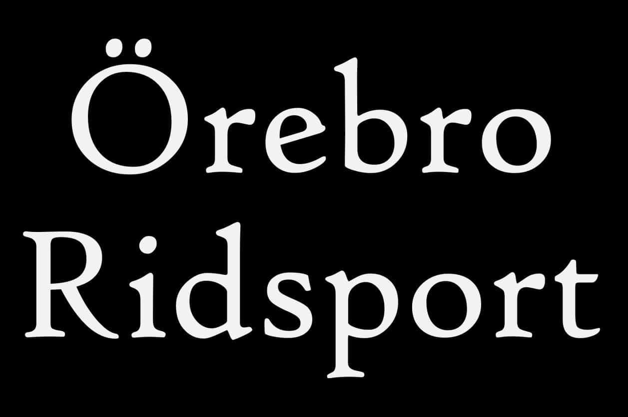 Örebro Ridsport logotyp i sidhuvud