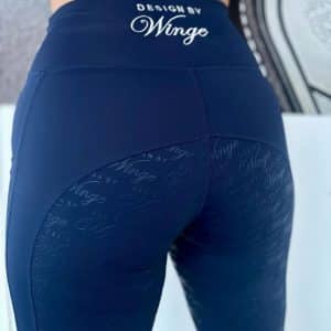 Design by Winge Ridleggings Marinblå bak