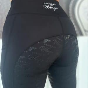 Design by Winge Ridleggings Svart bak